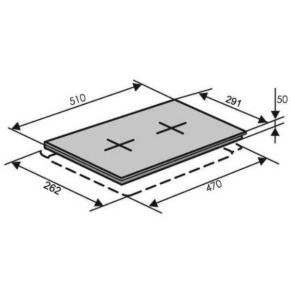 Фото - Варочная панель Domino Ventolux HG 320 CEST (X) 7